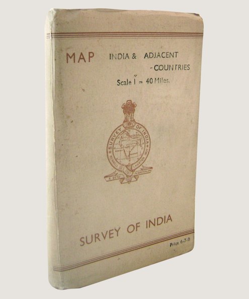  Map: Survey of India [40 mile].  