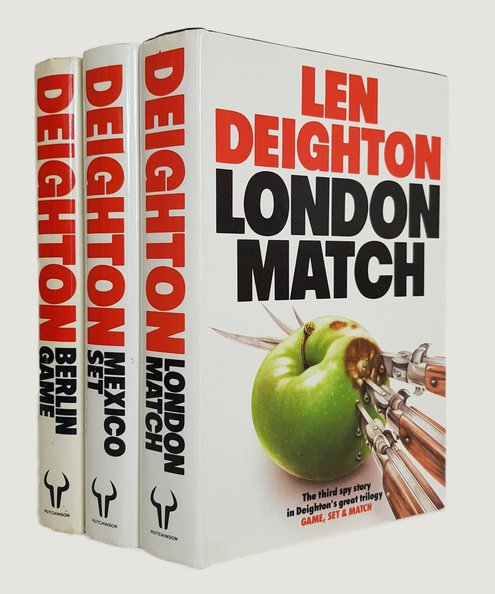  Game, Set and Match Trilogy: Berlin Game, Mexico Set [and] London Match [3 volume set].  Deighton, Len.