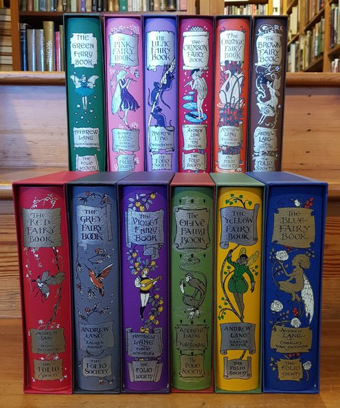  Rainbow Fairy Books [Complete 12 volume set]: Blue, Red, Green, Yellow, Pink, Grey, Violet, Crimson, Brown, Orange, Olive & Lilac  Lang, Andrew