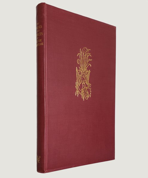  Poems & Sonnets of William Shakespeare.  Shakespeare, William; Jones, Gwyn (ed.)