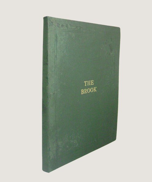  Tennyson's Brook, Illustrated by Arthur Brown with Photographic Views taken at Saltburn-by-the-Sea, Yorkshire.  Tennyson, Alfred Lord & Brown, Arthur (photographer).