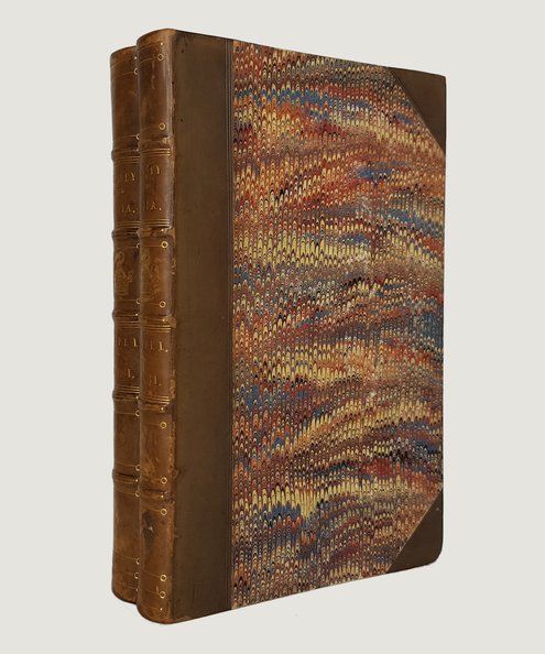 Inscribed by the author to his brother.  Personal Narrative of a Journey from India to England by Bussorah, Bagdad, the Ruins of Babylon, Curdistan, the Court of Persia, the Western Shore of the Caspian Sea, Astrakhan, Nishney Novogorod, Moscow, and St Petersburgh, in the Year 1824.  Keppel, George.