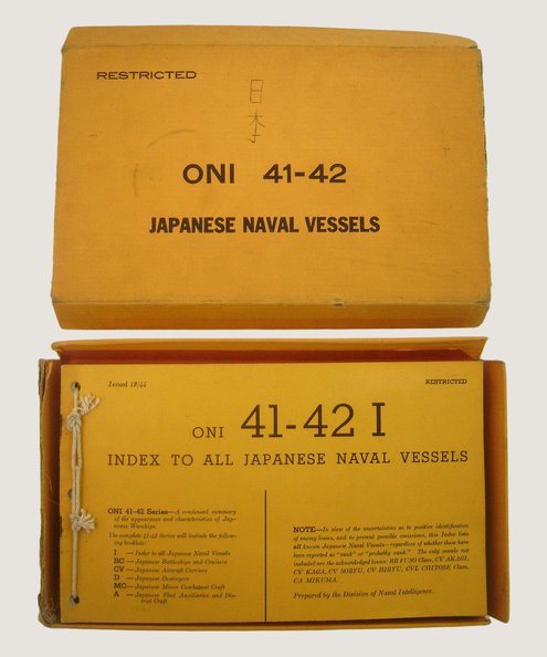  Oni 41-42 Index to All Japanese Naval Vessels  