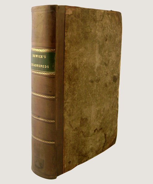  A General History of Quadrupeds.  Bewick, Thomas.