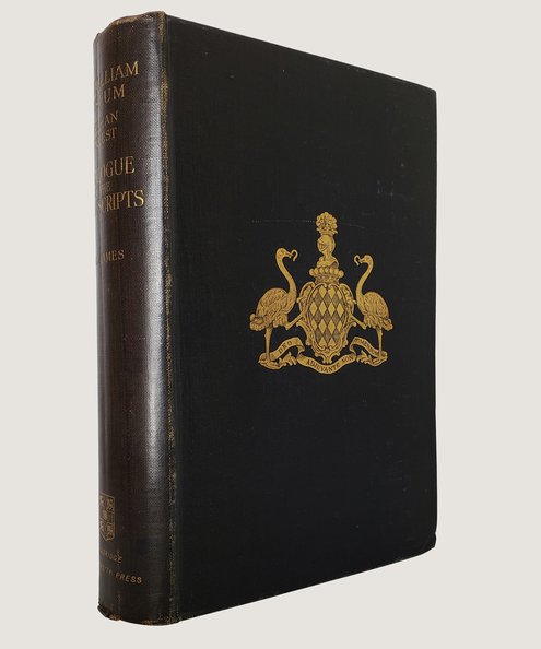  A Descriptive Catalogue of the McClean Collection of Manuscripts in the Fitzwilliam Museum.  James, M. R.