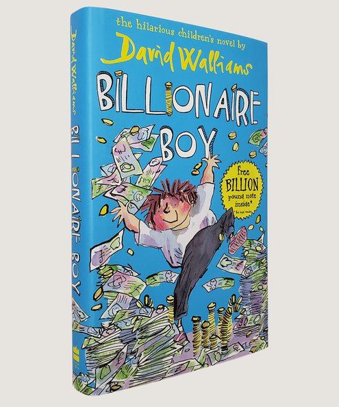  Billionaire Boy. [DOUBLE SIGNED].  Walliams, David.