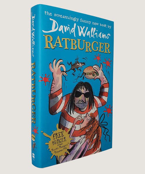  Ratburger. [DOUBLE SIGNED with EVENT TICKET].  Walliams, David.