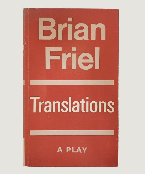  Translations: A Play.  Friel, Brian.