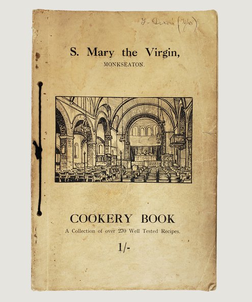  S. Mary the Virgin Cookery Book.  Blackburn, Rev. B. R. et al.