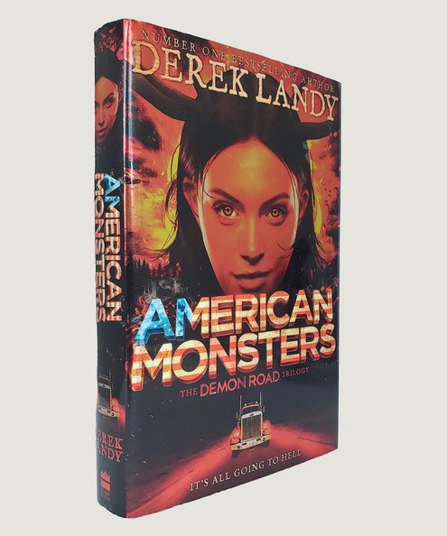  American Monsters [Signed and doodled by the author].  Landy, Derek.