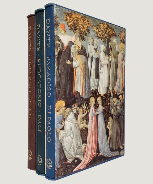  Divine Comedy: Inferno, Purgatorio [and ] Paradiso [3 volumes complete].  Alighieri, Dante, Blake, William, Dali, Salvador & Di Paolo, Giovanni.