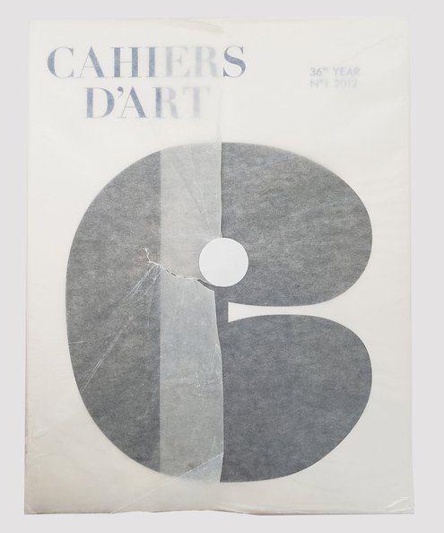  Cahiers D'art No. 1 2012.  Ahrenberg, Staffan; Keller, Sam; Ulrich Obrist, Hans.