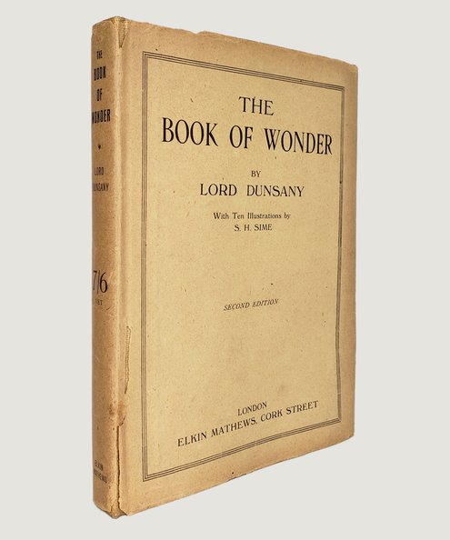  The Book of Wonder:  Lord Dunsany [Edward Plunkett].