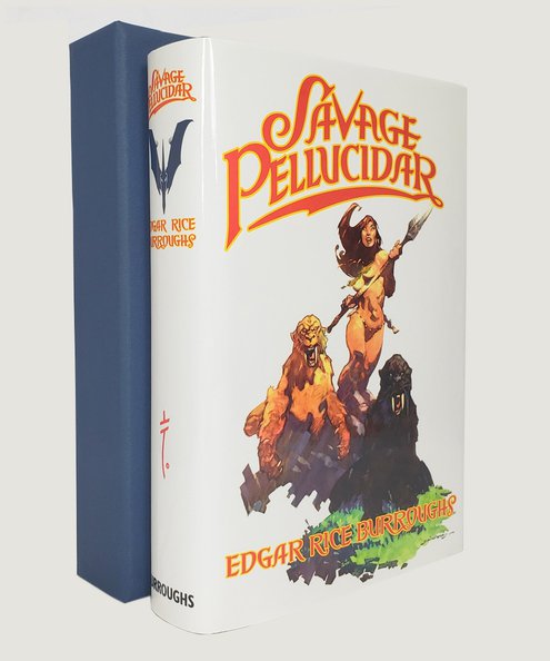 Savage Pellucidar.  Burroughs, Edgar Rice.