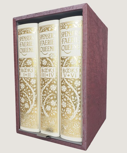  Spenser’s Faerie Queene: A Poem in Six Books with the Fragment Mutabilitie.   Spenser, Edmund & Wise, Thomas J. (editor)