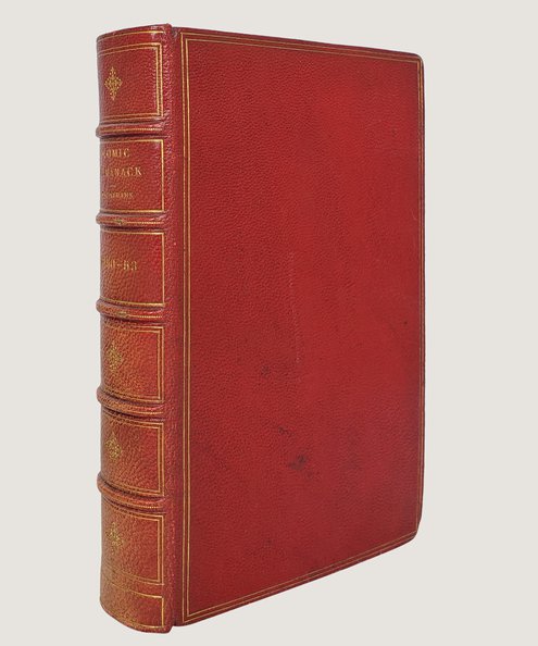  The Comic Almanack and Diary for 1850 [with] 1851, 1852 [and] 1853 [4 volumes bound in 1]  Mayhew, Henry