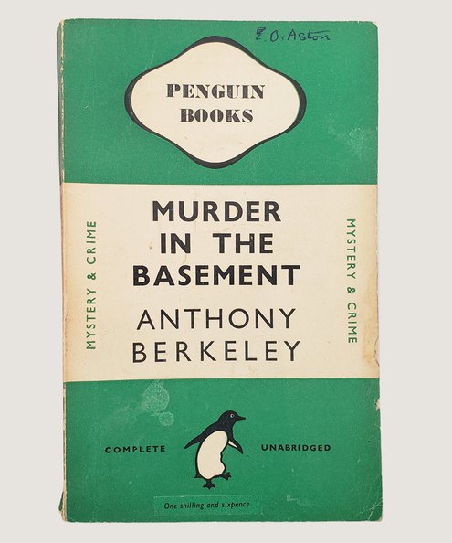  Murder in the Basement.  Berkeley, Anthony.