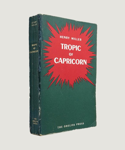  Tropic of Capricorn.  Miller, Henry.