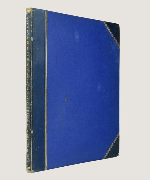 A Poem on the Meeting of the Gentlemen Yorkshire C Volunteers, at Settle, in Craven, 21st August, 1794... [bound with] A Poem on the Glorious Victory  Obtained on the first and second of August, 1798. By Rear Admiral Sir Horation Nelson, K.B. By R. KIDD. Late Writing Master, and Teacher of Mathematics, at the Free Grammar School, of Giggleswick near Settle, Now Land Surveyor.   Kidd, R. [Robert].
