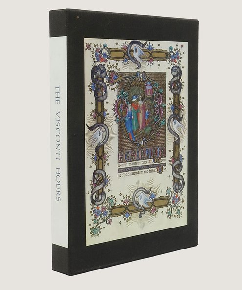  The Visconti Hours.  [Del Grassi, Giovanni] and [De Pavia, Luchino Belbello]. Meiss, Millard and Kirsch, Edith W. (editors).