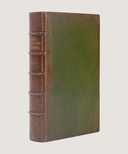  Three Hundred English Sonnets.  Main, David M. (editor).