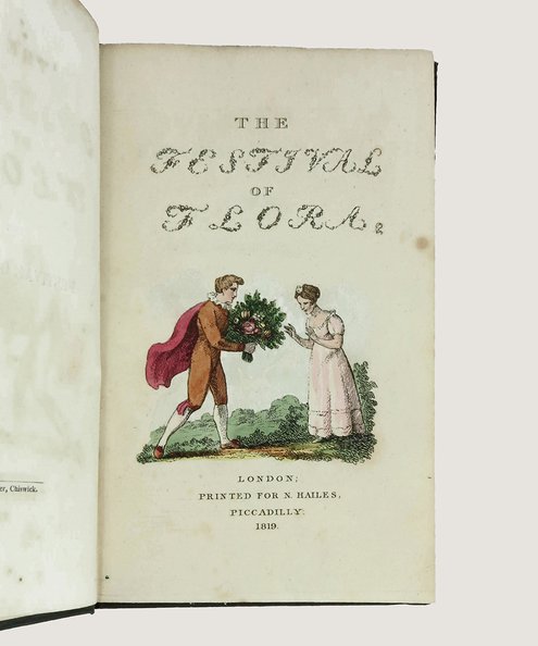  Festival of Flora. A Poem. With Botanical Notes.   Crichton, Arthur.