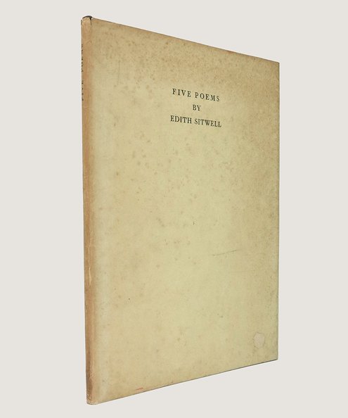  Five Poems.  Sitwell, Edith.