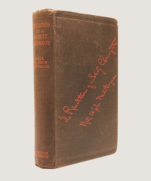  Revelations of a Society Clairvoyante [sic.].  Montague, Nell St. John.