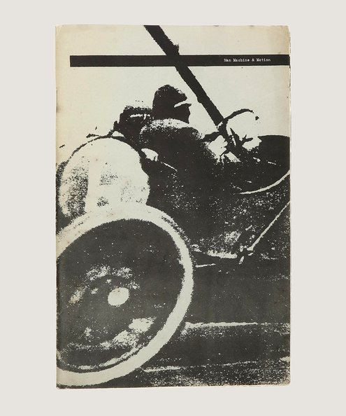 [A foundational document of the Pop Art movement]. Man Machine and Motion.  Hamilton, Richard.