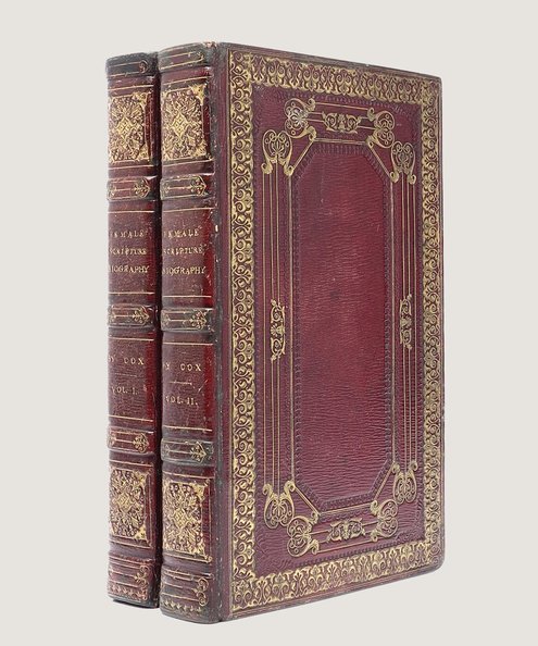  Female Scripture Biography: including an essay on what Christianity has done for women.  Cox, Francis Augustus.