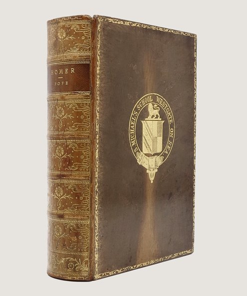  The Iliad and Odyssey of Homer [illustrated by John Flaxman].  Homer; Pope, Alexander (trans.); Buckley, Theodore Alois (ed.).