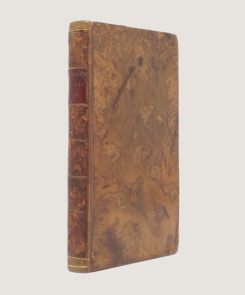  <em>Common Sense: addressed to the inhabitants of America... [bound with:] Miscellaneous Articles... [and:] A Letter Addressed to the Abbe Raynal, on the Affairs of North-America... [and:] Paine's Four Letters... [and:] Rights of Man... [and:] Rights of Man; part the Second... </em>[<em>Sammelband</em> of pamphlets, including <em>Common Sense</em> and one of the first eight printings of<em> Rights of Man the Second Part, Barber Beaumont’s copy</em>].  Paine, Thomas.