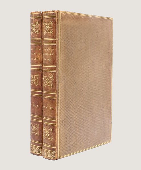  The English Dance of Death, from the Design of Thomas Rowlandson, with Metrical Ilustrations, by the Author of "Doctor Syntax" [the Killua Castle copy].   [Combe, William]; Rowlandson, Thomas (illus).