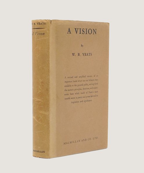  A Vision.  Yeats, W. B.