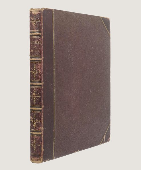  Saint Cuthbert: With an Account of the State in Which His Remains were Found upon the Opening of His Tomb in Durham Cathedral, in the Year MDCCCXXVII [presentation copy].  Raine, James.