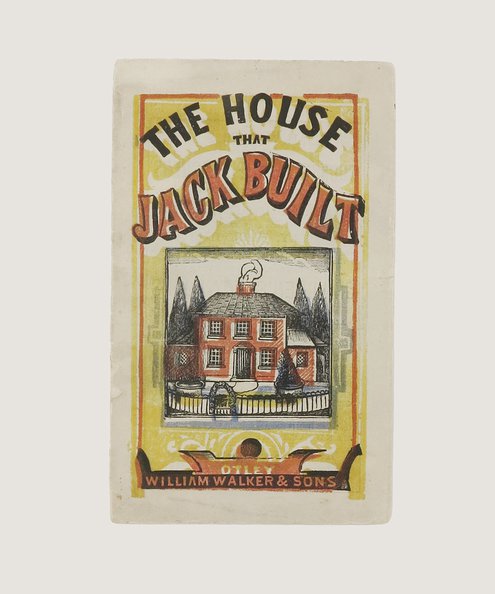  Two colour-printed chapbooks published by William Walker & Sons: The Picture Book of Animals [with] The House that Jack Built.  [Chapbooks].