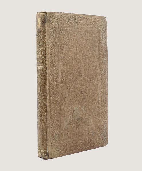  Journal of a Residence in the Danubian Principalities, in the Autumn and Winter of 1853.  O'Brien, Patrick.