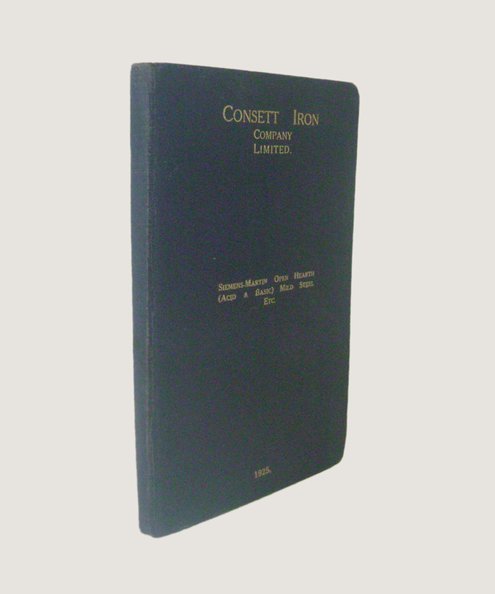  Consett Iron Co. Limited Catalogue.  Consett Iron Co. Limited.