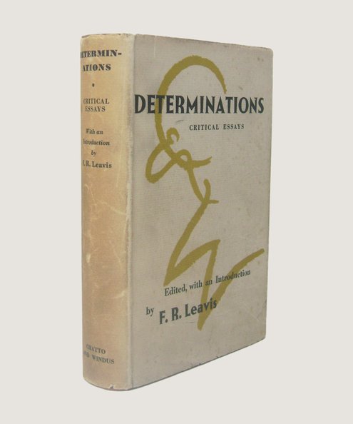  Determinations.  Leavis, F. R.
