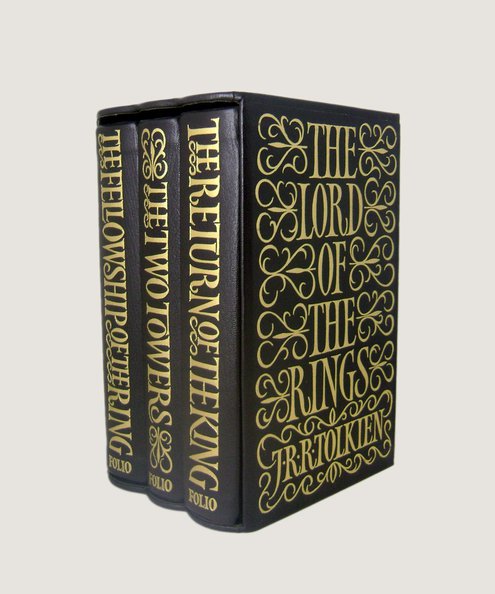 Deluxe Limited Edition in full Goatskin.  The Lord of the Rings: The Fellowship of the Ring [with] The Two Towers [and] The Return of the King.  Tolkien, J R R
