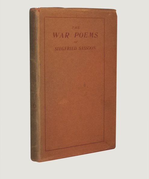  The War Poems.  Sassoon, Siegfried.