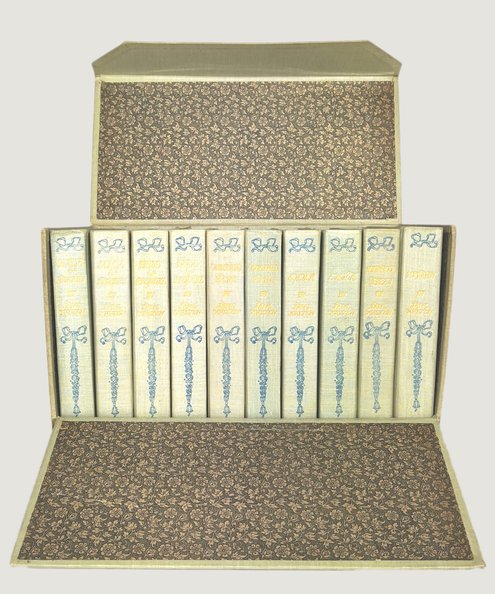 The First Edition of Austen’s Works in Full Colour.  Jane Austen's Novels Edited by Reginald Brimley Johnson in Ten Volumes.  Austen, Jane.