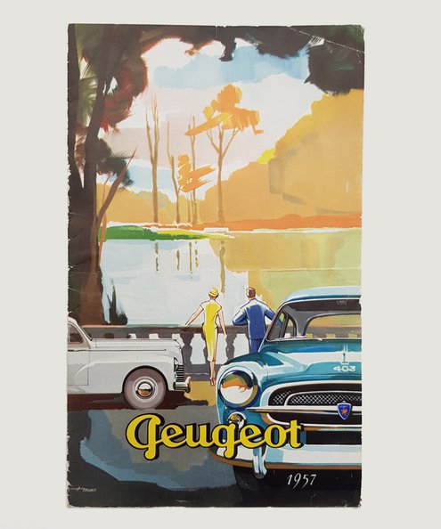  Peugeot 1957 [Sales brochure].  [Peugeot].