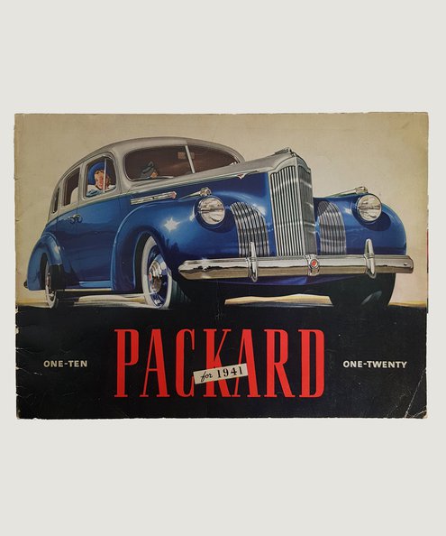  Packard for 1941 One-Ten One-Twenty [Sales brochure].  Packard.