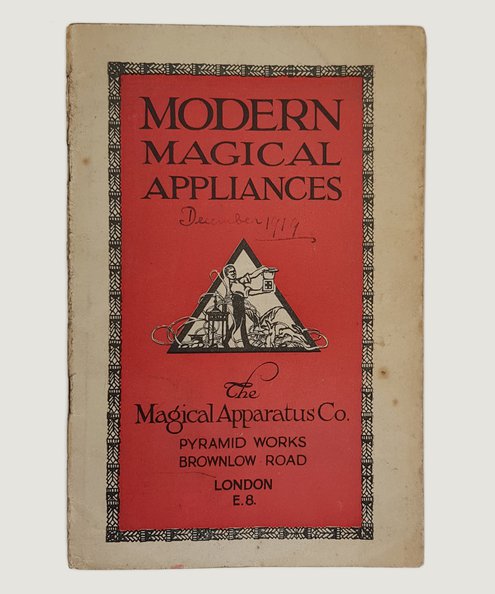  Modern Magical Appliances [Sales brochure].  Magical Apparatus Co.