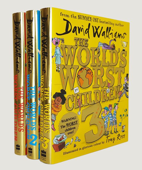  Complete Set of The World's Worst Children. [3 volumes].  Walliams, David.