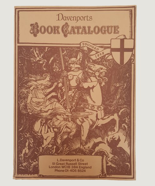  Catalogue of Antiquarian, Old, New Books and Manuscripts 1981 [Davenport’s sales catalogue].  L. Davenport & Co. Ltd.