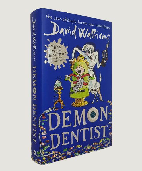  Demon Dentist - SIGNED, WITH ORIGINAL SKETCH BY TONY ROSS  Walliams, David.