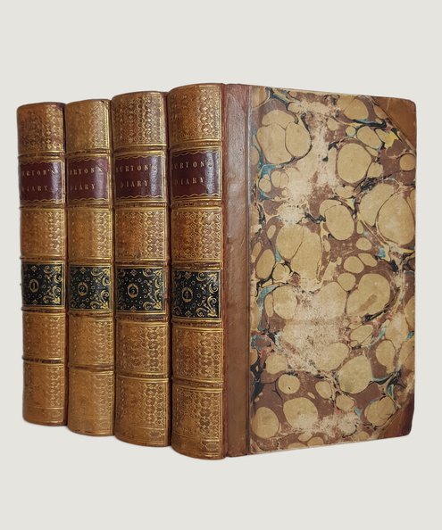  Diary of Thomas Burton, Esq [4 volumes, complete].  Burton, Thomas & Rutt, John Towill (editor).